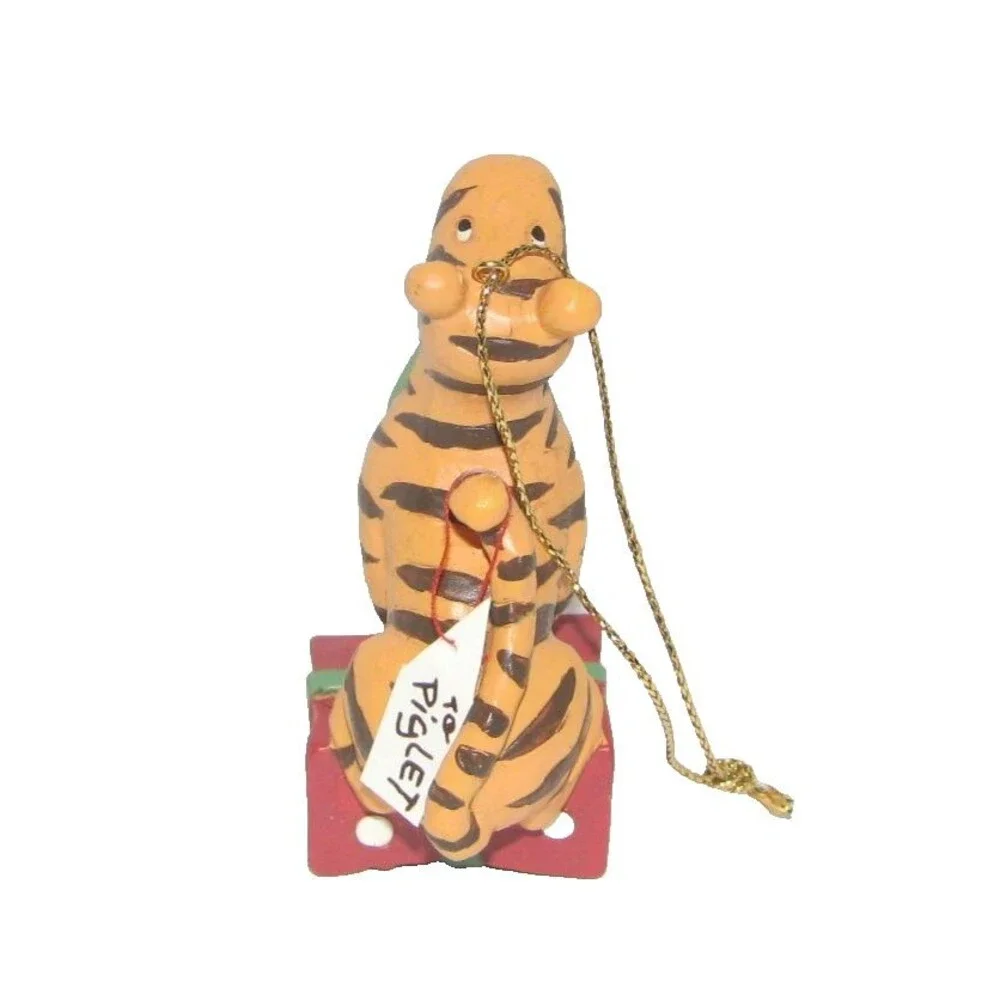 Classic Pooh TIGGER Wrapping Piglets Gift Christmas Ornament